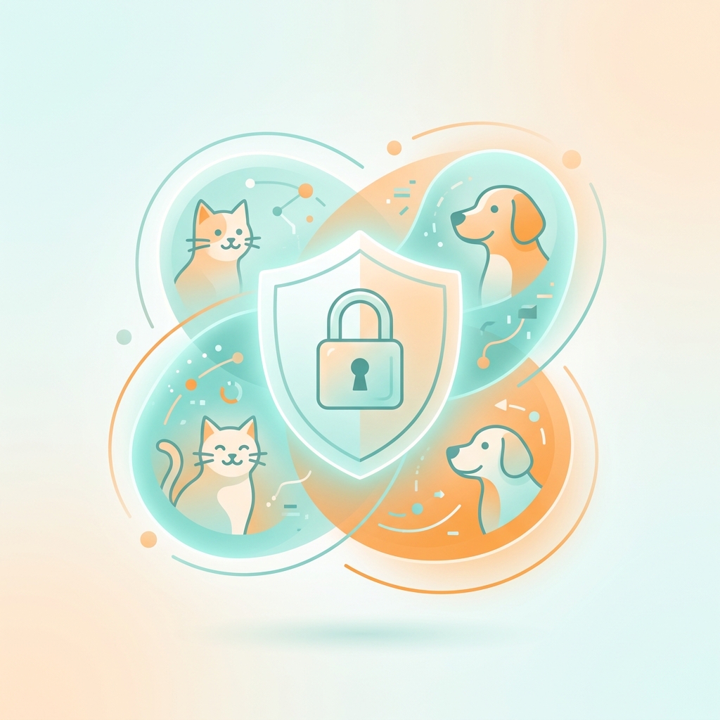 Secure shield icon representing data privacy and protection